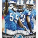 Detroit Lions 2012 Topps #147 Football Team Card