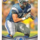 Riley Reiff 2012 Topps Rookie #345 Detroit Lions Football Card