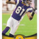 Jerome Simpson 2012 Topps #317 Minnesota Vikings Football Card