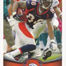 Demaryius Thomas 2012 Topps #237 Denver Broncos Football Card