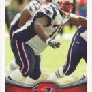 Vince Wilfork 2012 Topps #171 New England Patriots Football Card