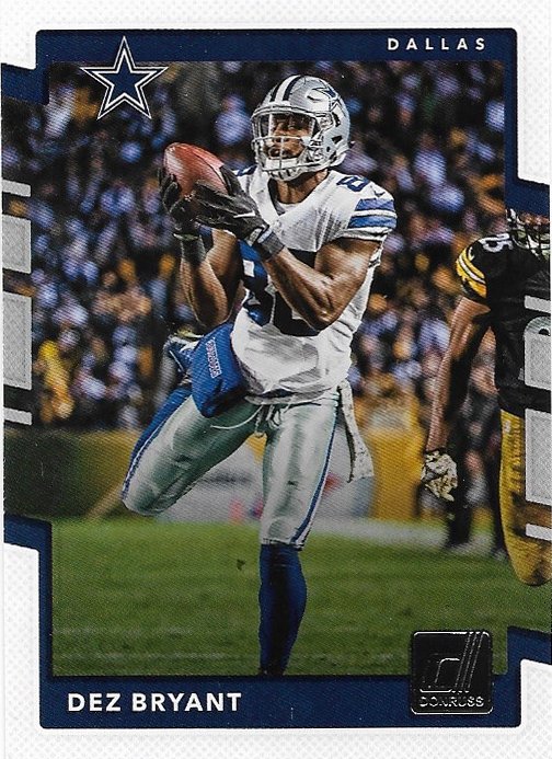 Dez Bryant 2017 Donruss #245 Dallas Cowboys Football Card