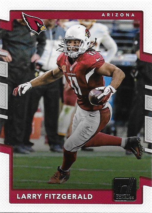 Larry Fitzgerald 2017 Donruss #21 Arizona Cardinals Football Card