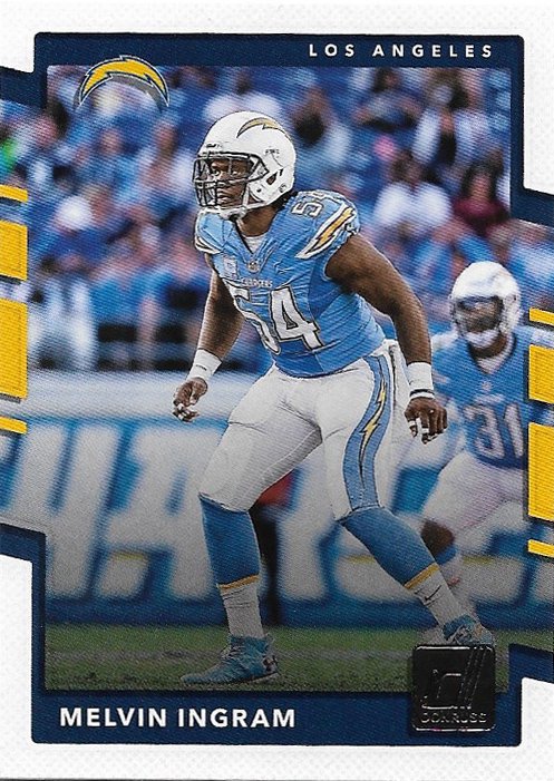 Melvin Ingram 2017 Donruss 170 Los Angeles Chargers