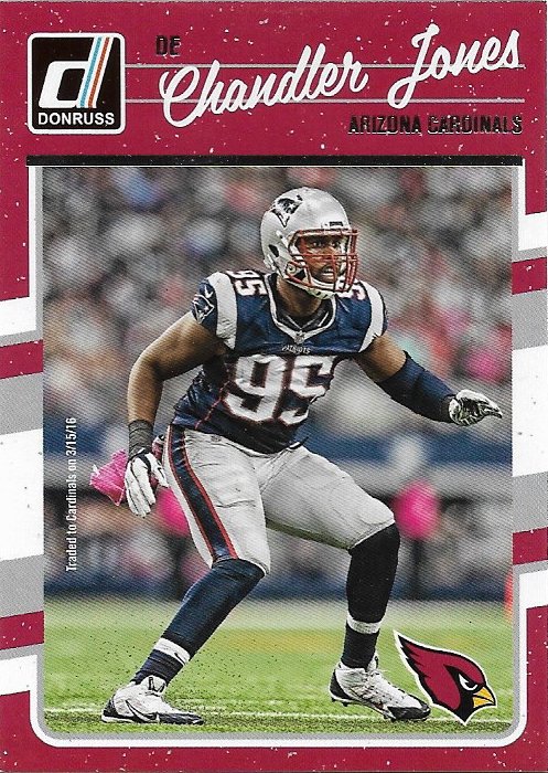 Chandler Jones 2016 Donruss #10 Arizona Cardinals Football Card