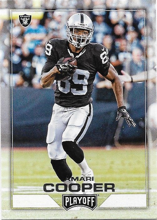 Amari Cooper 2016 Panini Playoff #131 Oakland Raiders Football Card