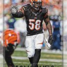 Rey Maualuga 2016 Panini Playoff #43 Cincinnati Bengals Football Card