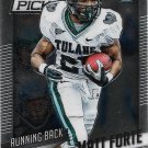 Matt Forte 2015 Panini Draft Picks Prizm #71 Tulane Green Wave Football Card Matt Forte 2015 Panini Draft Picks Prizm #71 Tulane Green Wave Football Card