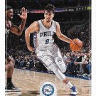 Dario Saric 2017-18 NBA Hoops #3 Philadelphia 76ers Basketball Card