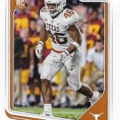 Malik Jefferson 2018 Score Rookie #343 Texas Longhorns Football Card
