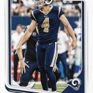 Greg Zuerlein 2018 Score #175 Los Angeles Rams Football Card