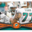 Miami Dolphins 2012 Topps #68 Football Team Card Miami Dolphins 2012 Topps #68 Football Team Card