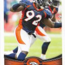 Elvis Dumervil 2012 Topps #331 Denver Broncos Football Card
