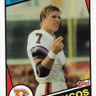 John Elway 2012 Topps QB Reprints Denver Broncos Football Card