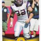 Toby Gerhart 2012 Topps #291 Minnesota Vikings Football Card