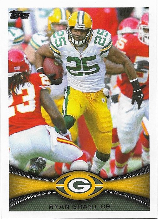 Ryan Grant 2012 Topps #183 Green Bay Packers Football Card