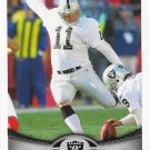 Sebastian Janikowski 2012 Topps #86 Oakland Raiders Football Card