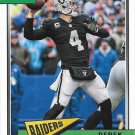Derek Carr 2018 Panini Classics #71 Oakland Raiders Football Card