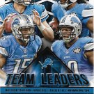 Detroit Lions 2015 Score Team Leader #21 Football Card