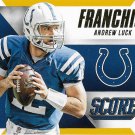 Andrew Luck 2015 Score Franchise Gold #15 Indianapolis Colts Football Card
