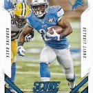 Theo Riddick 2015 Score #262 Detroit Lions Football Card