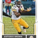Antonio Brown 2017 Score #316 Pittsburgh Steelers Football Card