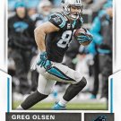 Greg Olsen 2017 Score #100 Carolina Panthers Football Card