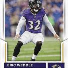 Eric Weddle 2017 Score #253 Baltimore Ravens Football Card