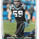 Luke Kuechly 2014 Topps #272 Carolina Panthers Football Card