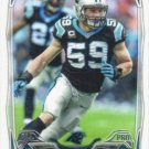 Luke Kuechly 2014 Topps #286 Carolina Panthers Football Card