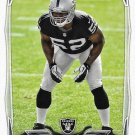Khalil Mack 2014 Topps Rookie #373 Oakland Raiders Football Card