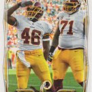 Washington Redskins 2014 Topps #116 Football Team Card