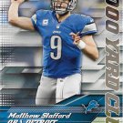 Matthew Stafford 2014 Topps 4,000 Yard Club #9 Detroit Lions Football Card