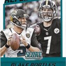 Blake Bortles, Ben Roethlisberger 2016 Score Reflections #3 Steelers, Jaguars Football Card