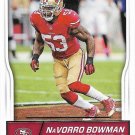 NaVorro Bowman 2016 Score #279 San Francisco 49ers Football Card