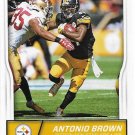 Antonio Brown 2016 Score #253 Pittsburgh Steelers Football Card