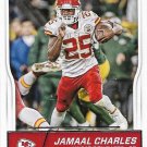 Jamaal Charles 2016 Score #159 Kansas City Chiefs Football Card