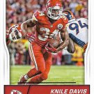 Knile Davis 2016 Score #161 Kansas City Chiefs Football Card