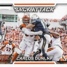 Carlos Dunlap 2016 Score Sack Attack #2 Cincinnati Bengals Football Card