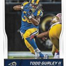 Todd Gurley II 2016 Score #293 Los Angeles Rams Football Card