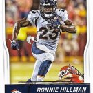 Ronnie Hillman 2016 Score #98 Denver Broncos Football Card