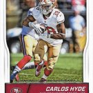 Carlos Hyde 2016 Score #273 San Francisco 49ers Football Card