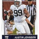 Austin Johnson 2016 Score Rookie #395 Penn State Nittany Lions Football Card