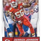 Derrick Johnson 2016 Score #166 Kansas City Chiefs Football Card