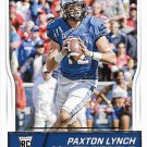 Paxton Lynch 2016 Score Rookie #331 Memphis Tigers Football Card
