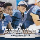 Marcus Mariota 2016 Score Sidelines Red #10 Tennessee Titans Football Card