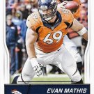 Evan Mathis 2016 Score #106 Denver Broncos Football Card
