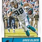 Greg Olsen 2016 Score #45 Carolina Panthers Football Card