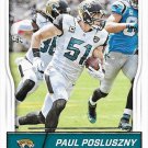 Paul Posluszny 2016 Score #157 Jacksonville Jaguars Football Card