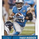 Theo Riddick 2016 Score #112 Detroit Lions Football Card